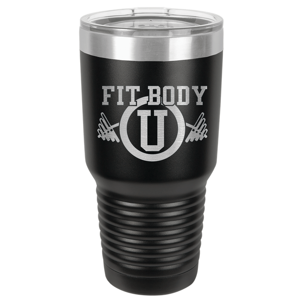 30oz 'Fit Body U' Engraved Tumbler