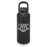 40oz 'Fit Body U' Engraved Water Bottle