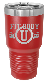 30oz 'Fit Body U' Engraved Tumbler