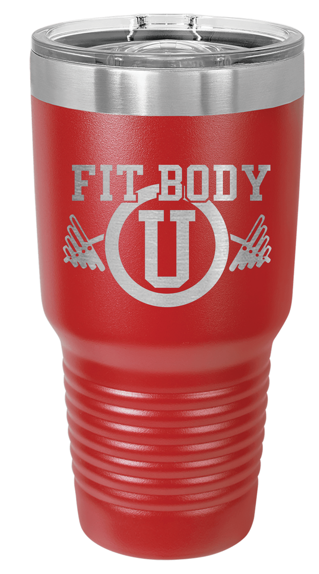 30oz 'Fit Body U' Engraved Tumbler