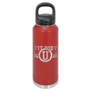 40oz 'Fit Body U' Engraved Water Bottle