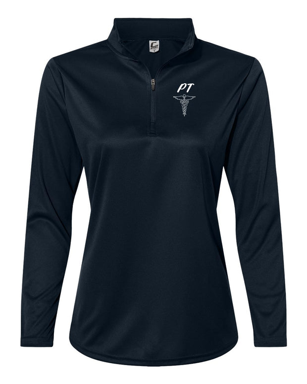 Women's KCC Physical Therapy Quarter-Zip Pullover