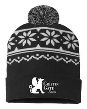 Griffin Gate Farm Snowflake Beanie