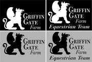 Adult Griffin Gate Farm Lightweight Jersey Full-Zip Hooded T-Shirt