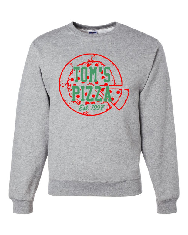 Adult Tom's Pizza Crewneck Sweatshirt